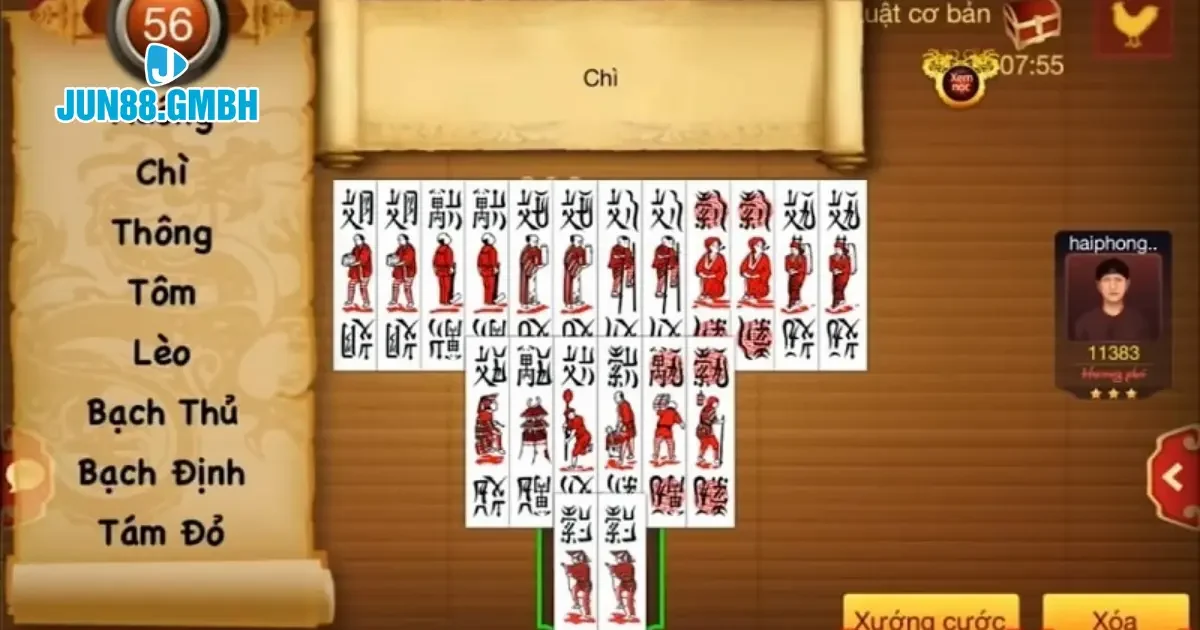 Bài Chắn Jun88 – Trò Chơi Cờ Bài Đậm Chất Truyền Thống 3 Tính Năng Đặc Biệt Của Bài Chắn Jun88