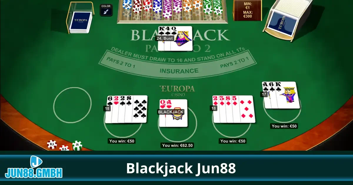 Blackjack Là Gì? Cách Chơi Và Quy Tắc Cơ Bản Tại Jun88